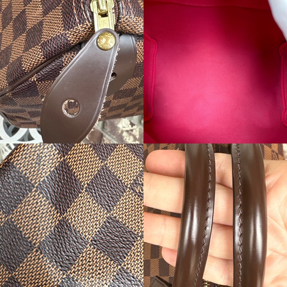 SOLD Louis Vuitton Speedy 30 Damier Ebene - Picture 9 of 9